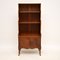 Antique Inlaid Mahogany Cascading Open Bookcase 3