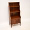 Antique Inlaid Mahogany Cascading Open Bookcase 1