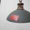 Antique English Mercury Glass Pendant Lamp, Image 3