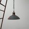 Antique English Mercury Glass Pendant Lamp 1