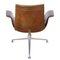 Leather Chair by Kastholm and Fabricius for Walter Knoll 2