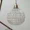 Late 20th Century Dutch Glass Ball Pendant Lamp 4