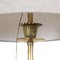 French Faux Bamboo Brass Floor Lamp with Pull Switch, 1950s 3