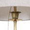 French Faux Bamboo Brass Floor Lamp with Pull Switch, 1950s, Image 3