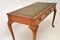 Antique Walnut Writing Table or Desk with Leather Top 7