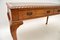 Antique Walnut Writing Table or Desk with Leather Top, Image 10