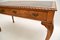 Antique Walnut Writing Table or Desk with Leather Top 8