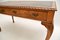 Antique Walnut Writing Table or Desk with Leather Top, Image 8