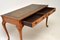 Antique Walnut Writing Table or Desk with Leather Top, Image 9