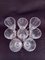Crystal Model Fleurus Champagne Flutes from Daum, 1970s, Set of 8 3