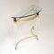 Vintage Acrylic & Glass Console Table, 1960s, Image 5