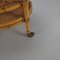 Vintage Rattan & Bamboo Serving Trolley with Casters, 1960s, Image 3