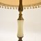 Vintage Onyx & Brass Table Lamps, Set of 2 9