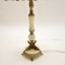 Vintage Onyx & Brass Table Lamps, Set of 2, Image 5