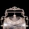 Antique Victorian Silver Plated & Engraved Biscuit Barrel or Decorative Jar, 1860s 9