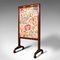 Antique English Regency Needlepoint Fire Screen in Mahogany, Image 3