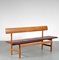 Danish Model 3171 Bench by Borge Mogensen for Fredericia, 1950, Image 9