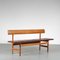 Danish Model 3171 Bench by Borge Mogensen for Fredericia, 1950, Image 1