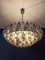 Murano Glass Chandelier with 185 Clear and Smoked Poliedri Glasses, Image 6