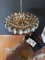 Murano Glass Chandelier with 185 Clear and Smoked Poliedri Glasses 7
