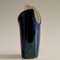 Französische Keramikvase in Blau & Beige von Verceram, 1960er 4