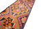Tappeto Kilim vintage geometrico in stile Art Folk multicolore, Turchia, anni '60, Immagine 6