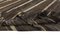 Türkischer Mid-Century Ungeradter Flachgewebter Kilim Teppich mit Minimalistischem Streifenmuster, 1970er 3