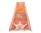 Türkischer orangefarbener Türkischer Vintage Kilim Teppich mit Widderhorn Muster 4