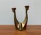 Vintage German Brutalist Metal Candleholder from Dalbeck, Image 22