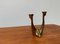 Vintage German Brutalist Metal Candleholder from Dalbeck 20