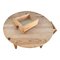 Round Table with Rustic Flaps & 2 Drawers 6