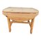 Round Table with Rustic Flaps & 2 Drawers, Image 4
