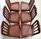Restoration Period Chairs in Mahogany, Early 19th Century, Set of 6 12