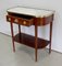 Small Louis XVI Console Table in Mahogany and Marble 4