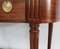 Small Louis XVI Console Table in Mahogany and Marble 16