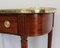 Small Louis XVI Console Table in Mahogany and Marble 15