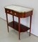 Small Louis XVI Console Table in Mahogany and Marble 3