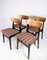 Danish Dining Room Chairs in Rosewood, 1960s, Set of 4, Image 7