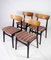 Danish Dining Room Chairs in Rosewood, 1960s, Set of 4 4