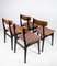 Danish Dining Room Chairs in Rosewood, 1960s, Set of 4 5