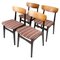 Danish Dining Room Chairs in Rosewood, 1960s, Set of 4 1