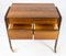 Small Danish Chest of Drawers on Wheels in Rosewood, 1960s, Image 8