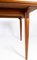 Danish Dining Table in Teak with Extensions, 1960s, Image 7