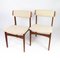 Chaises de Salon en Teck par Erik Buch, 1960s, Set de 2 3