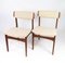Teak Dining Room Chairs by Erik Buch, 1960s, Set of 2 3