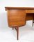 Danish Teak Desk, 1960s 5