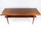 Danish Teak Coffee Table with Shelf, 1960s 2