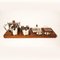 Danish Teak and Stainless Steel Breakfast Set, 1960s 3