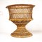Vintage Wicker Plant Stand, 1970s, Image 2