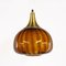 Swedish Onion Pendant Lamp from Orrefors, 1960s, Image 1